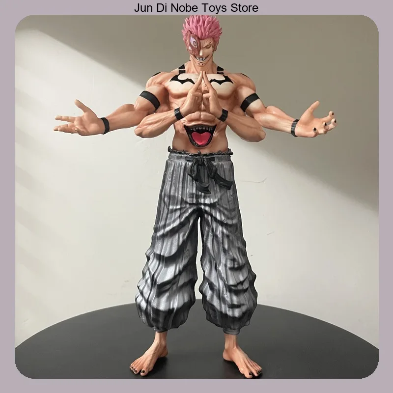 30cm-chuxin-curse-king-ryomen-sukuna-standing-pose-anime-figure-model-statue-collection-desktop-decoration-ornament-toys-gifts