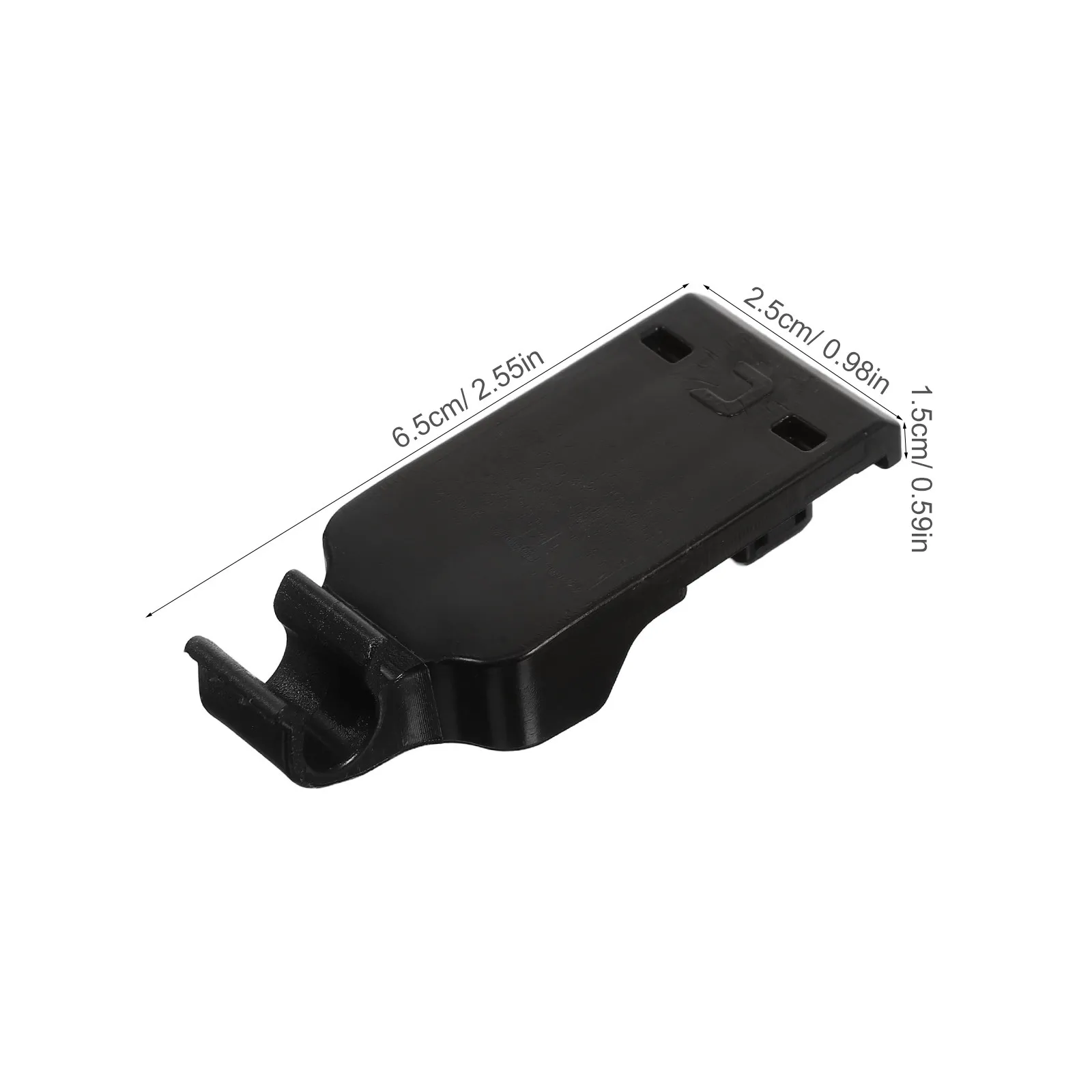 Car Hood Support Rod Clip Base for Heavy Duty Plastic Hood Prop Retainer Prevents Slipping Collapsing Rattling