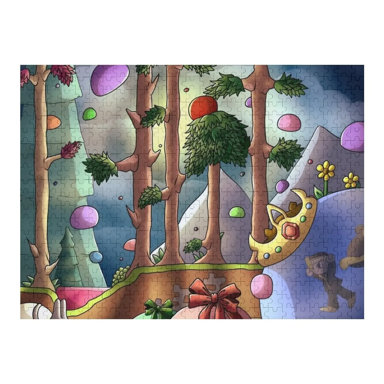 

Slime rain- Digital Jigsaw Puzzle Personalized Toy Custom Jigsaw Diorama Accessories Puzzle