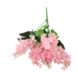 Hyacinth Artificial Flower Real Touch Realistic Wedding Bouquet Branch DIY For Office Party Grave High Quality