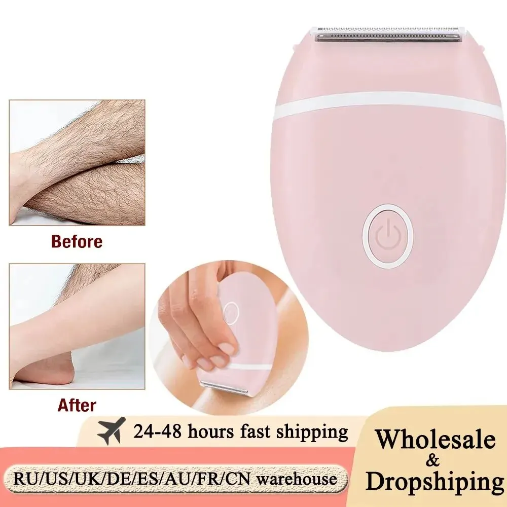 Women's 3 in 1 Shaver Electric Mini Razor Special Hair Removal Equipment Whole Body Knife Armpit Intimate Area