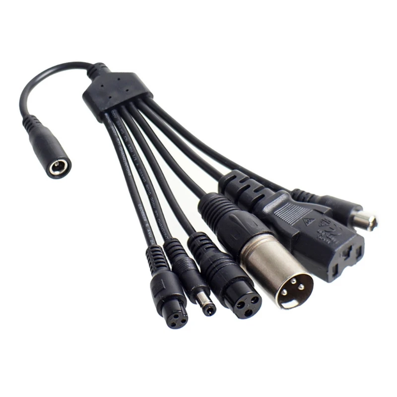 U55B 6 Port USB Power Splitter Cable For Multiple Devices Charging Plastic Metal Material