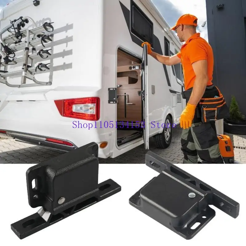 

hg89 8 шт. дверные защелки для грузовых прицепов для автодомов, прочное клейкое боковое крепление с монтажным оборудованием для