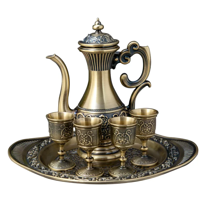 

Baijiu cup wine set, selected quality, gift set, household 6-piece ornament