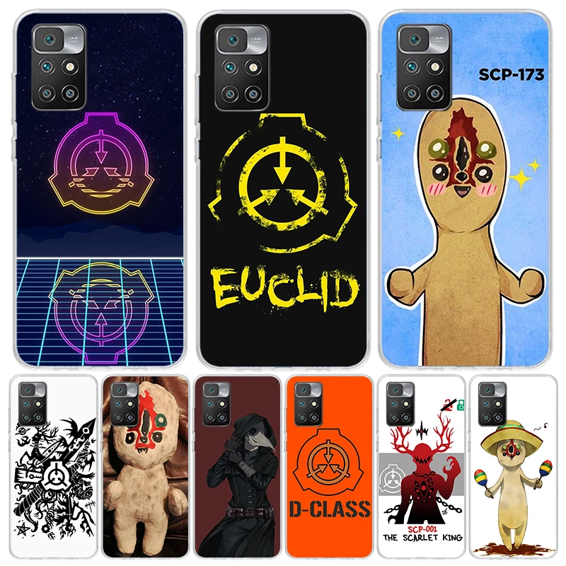 SCP Special Containment 173 Phone Case For Xiaomi 12C 12 10C 10 10A 9C 9 9A 9T 8A 8 7A 7 6A 6 Pro S2 K70 K60 K40 K20 Art Coque C