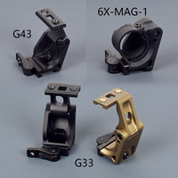 Tactical Unity Fast Mount G33 G43 G45 Scope Mounts FTC 3X 6x Magnifier With QD Lever 2.26\