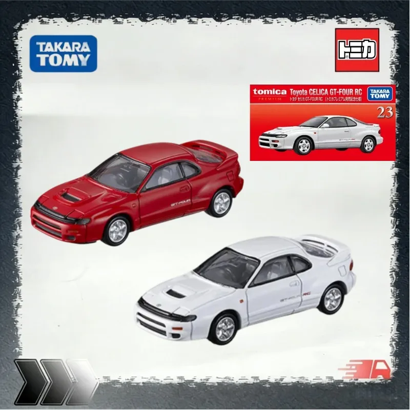 [In stock] TOMICA 1:64 TP23 Toyota Celica GT-FOUR alloy car model. A gift toy for friends, a collection or decorative item.