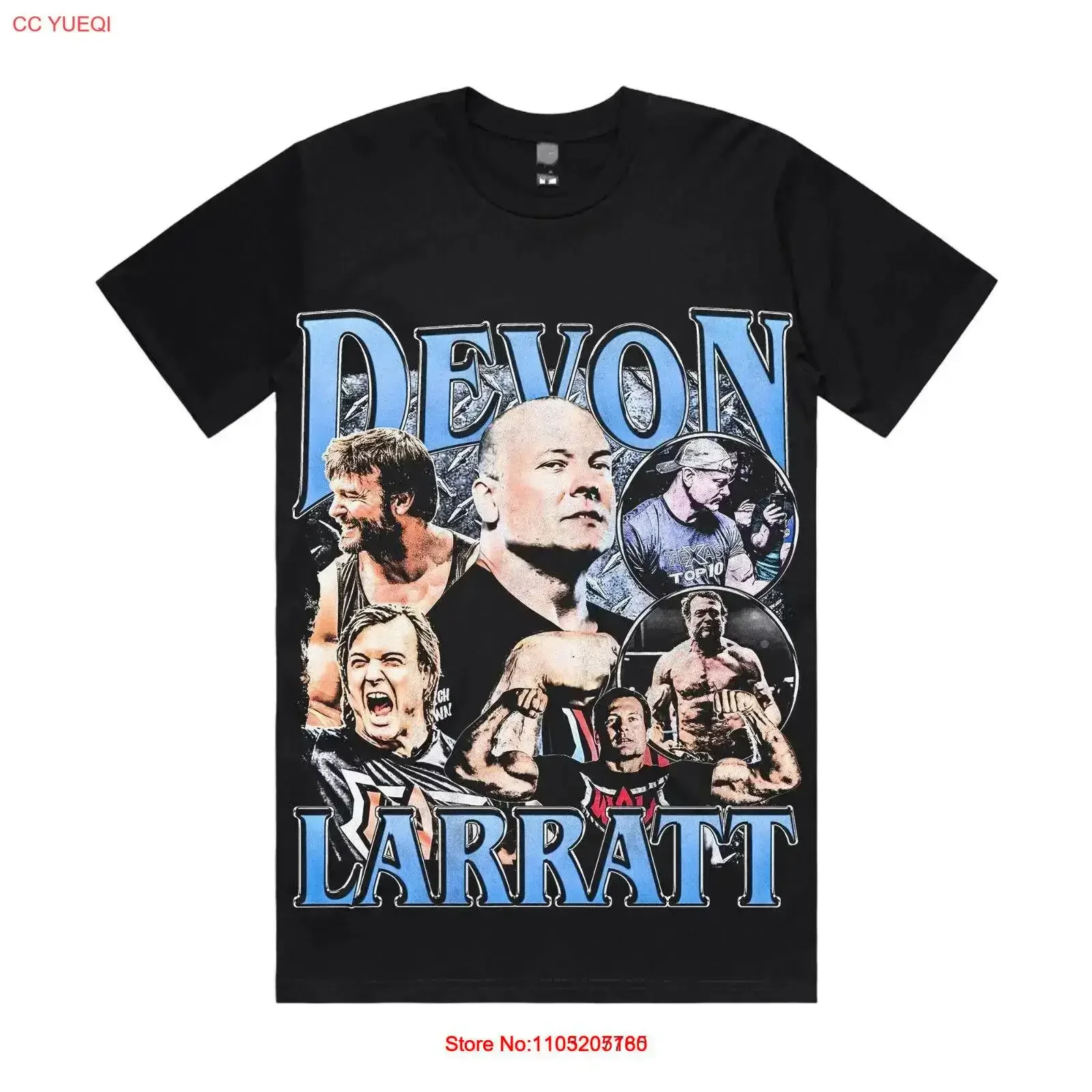 Devon Larratt T Shirt vintage Washed Stretched Slightly fashion Stylish Casual homme streetwear graphic vintage Washed