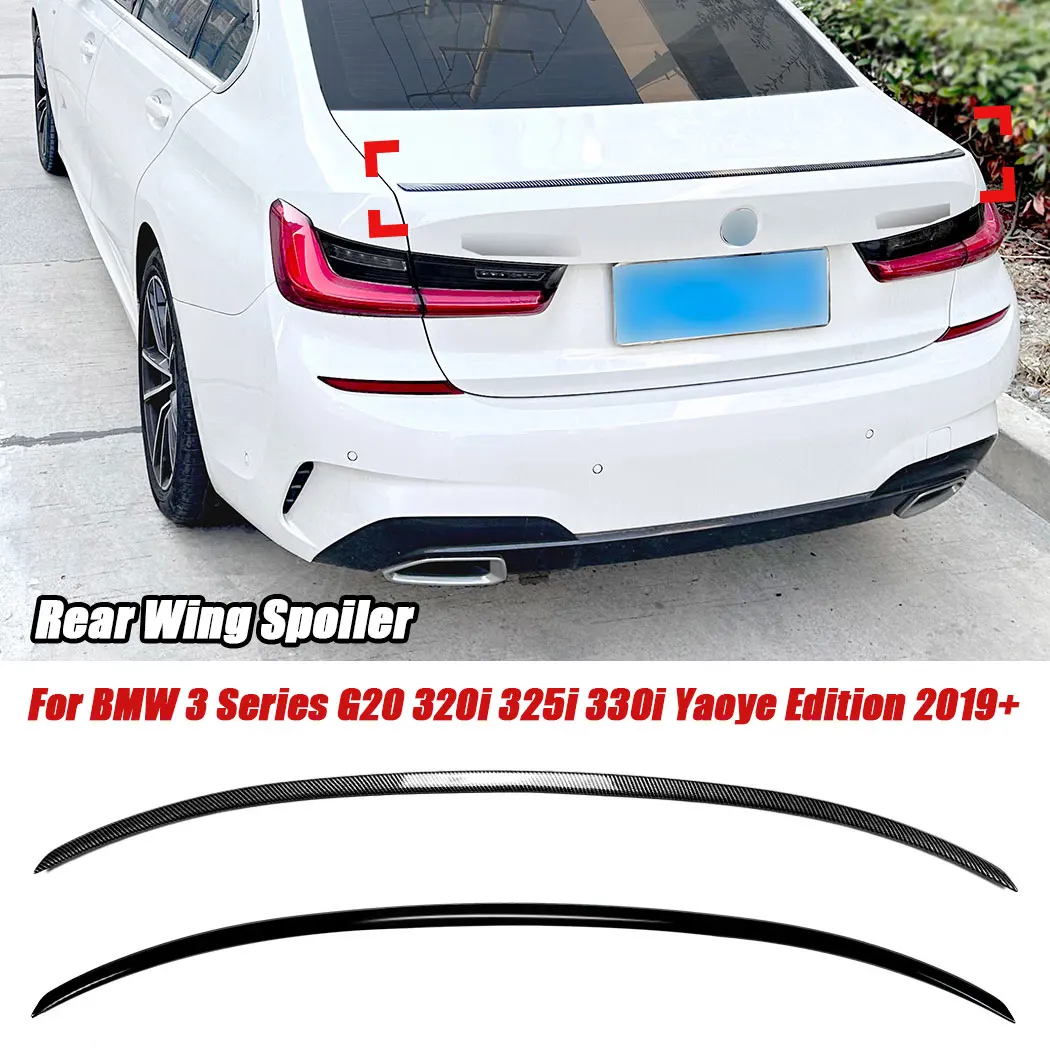 

For BMW 3 Series G20 320i 325i 330i Yaoye Edition 2019+ Car Roof Spoiler Tail Wing Fixed Wind Wing Exterior Guard Decoration