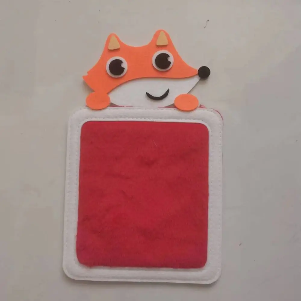 Desenhos animados Sensorial Tactiles Mat para Crianças, Animal Toy Educação, Feltro Sensorial Pad, Mão Skill Board, Aprendizagem Presente