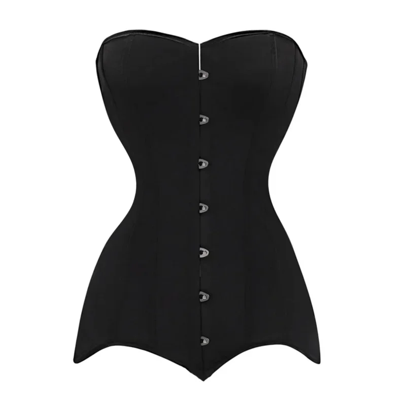 

Women Sexy Corset Bustier Top Gothic Slimming Corset Long Torso Steel Bones Overbust Curve Shaper Body Shapewear Plus Size 6xl