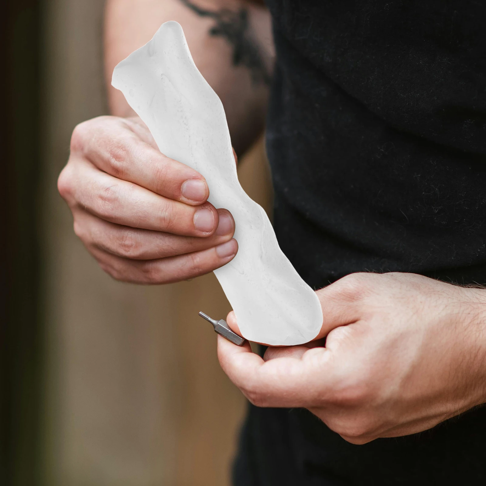 3 個シールセメント乾式壁修理防水粘土充填キット排水接続泥スパックル壁ダクトシール空調