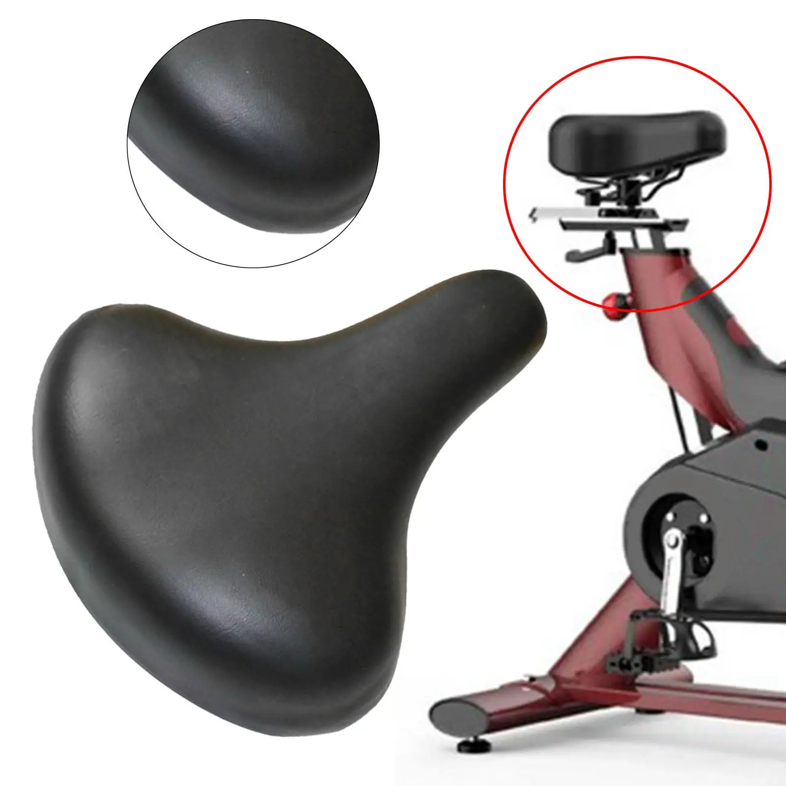 MTB Mountain Road Bike Seat Exercise Saddle Cushion Accessory for Stationary Bikes Anti Slip Comfortable Cycling Cushion