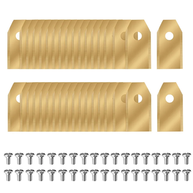 

【MEET】36PCS Replacement Blades For Segway Navimow I105N/I108N/I110N/ H500N/H800N/H1500N/H3000N Robotic Lawn Mower With Screws