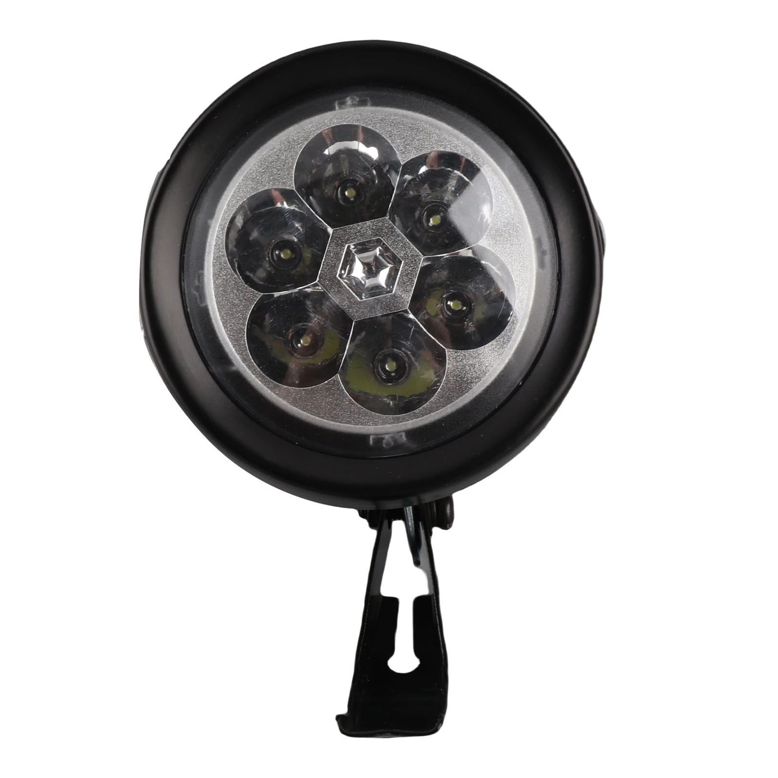 Retro Fietsvoorlicht Vintage Voorlicht Retro Fietsvoorlamp 6 LED Koplamp met Beugel voor Nachtfietsen