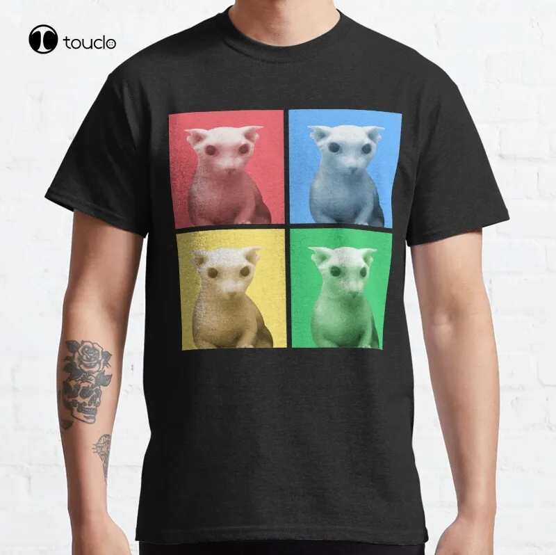 

Bingus Color Panel Classic T-Shirt Cotton Tee Shirt Custom Aldult Teen Unisex Digital Printing Tee Shirts Fashion Tshirt Summer