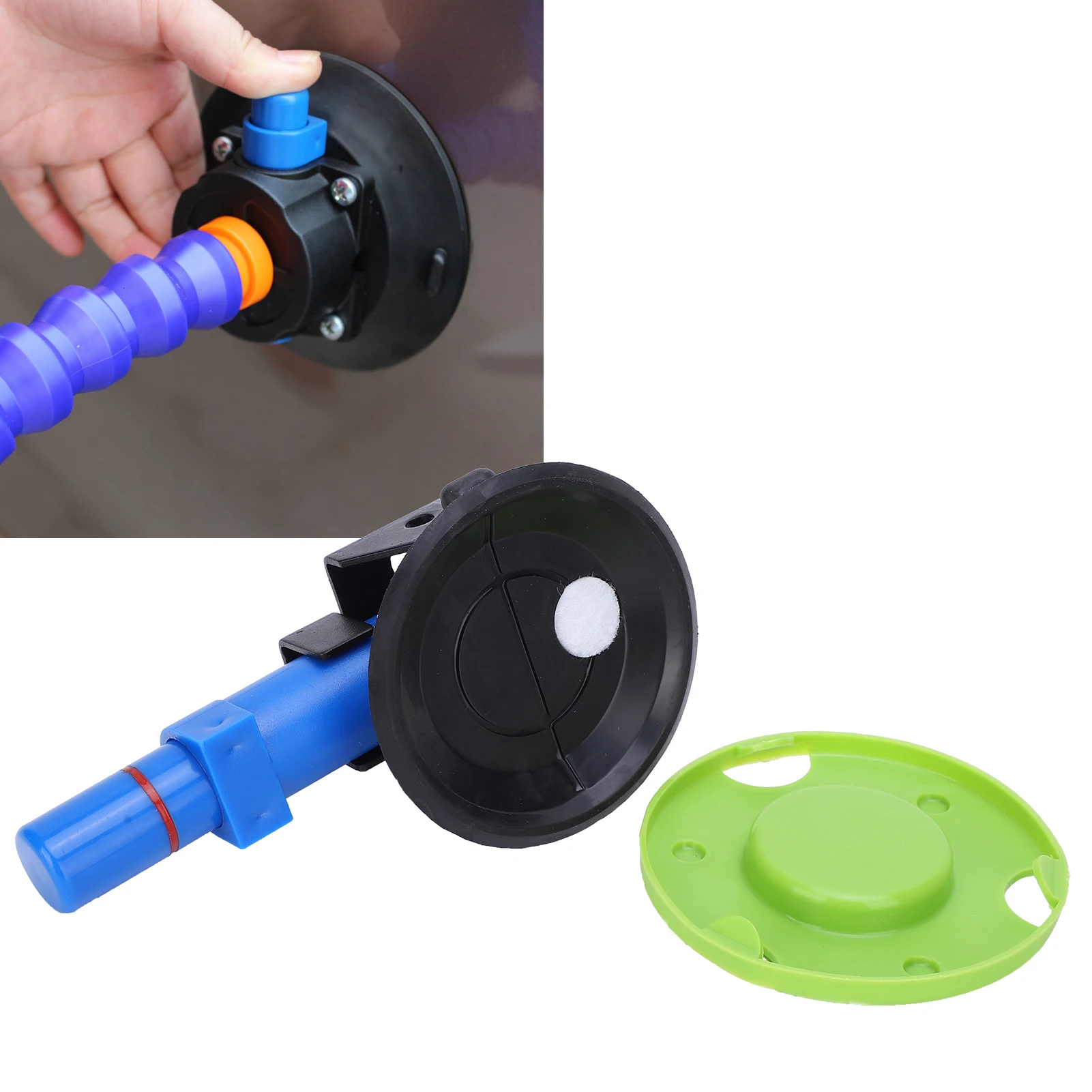 ZK30 3in Hand Pump Suction Vacuum Cup Heavy Duty Dent Repair Industrial Supplies with Rubber Cups