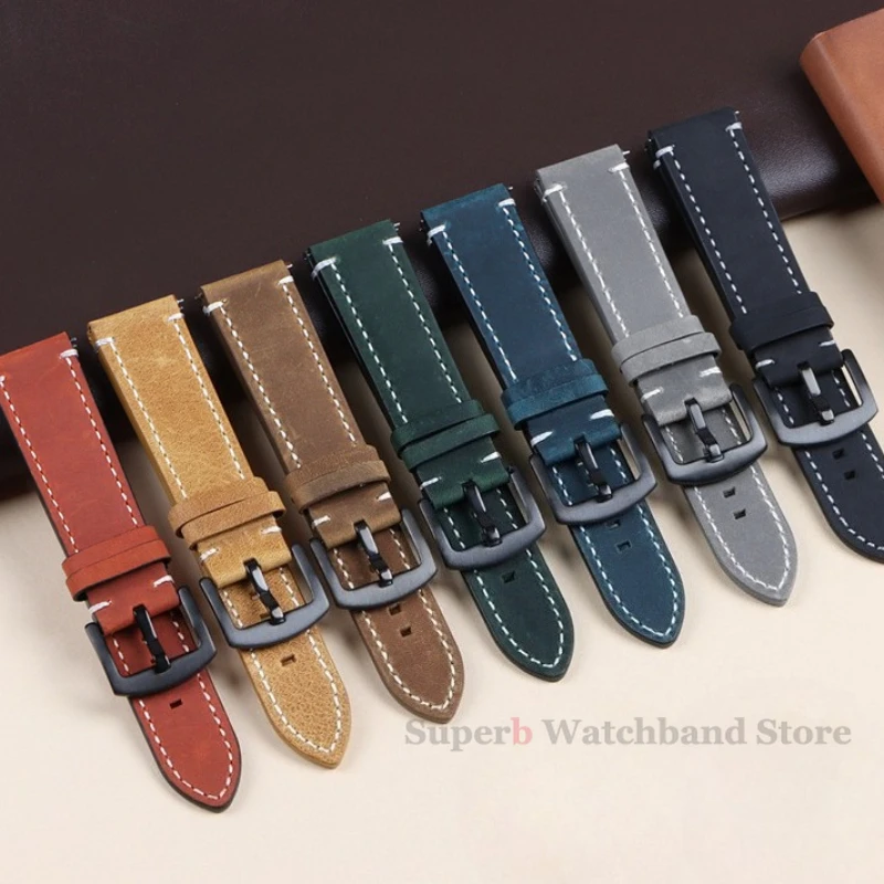 18 مللي متر 19 مللي متر 20 مللي متر 21 مللي متر 22 مللي متر 24 مللي متر حزام ساعة جلدي عتيق لهواوي GT2 3 42 مللي متر 46 مللي متر حزام بني أصفر لهاتف سامسونج جالاكسي