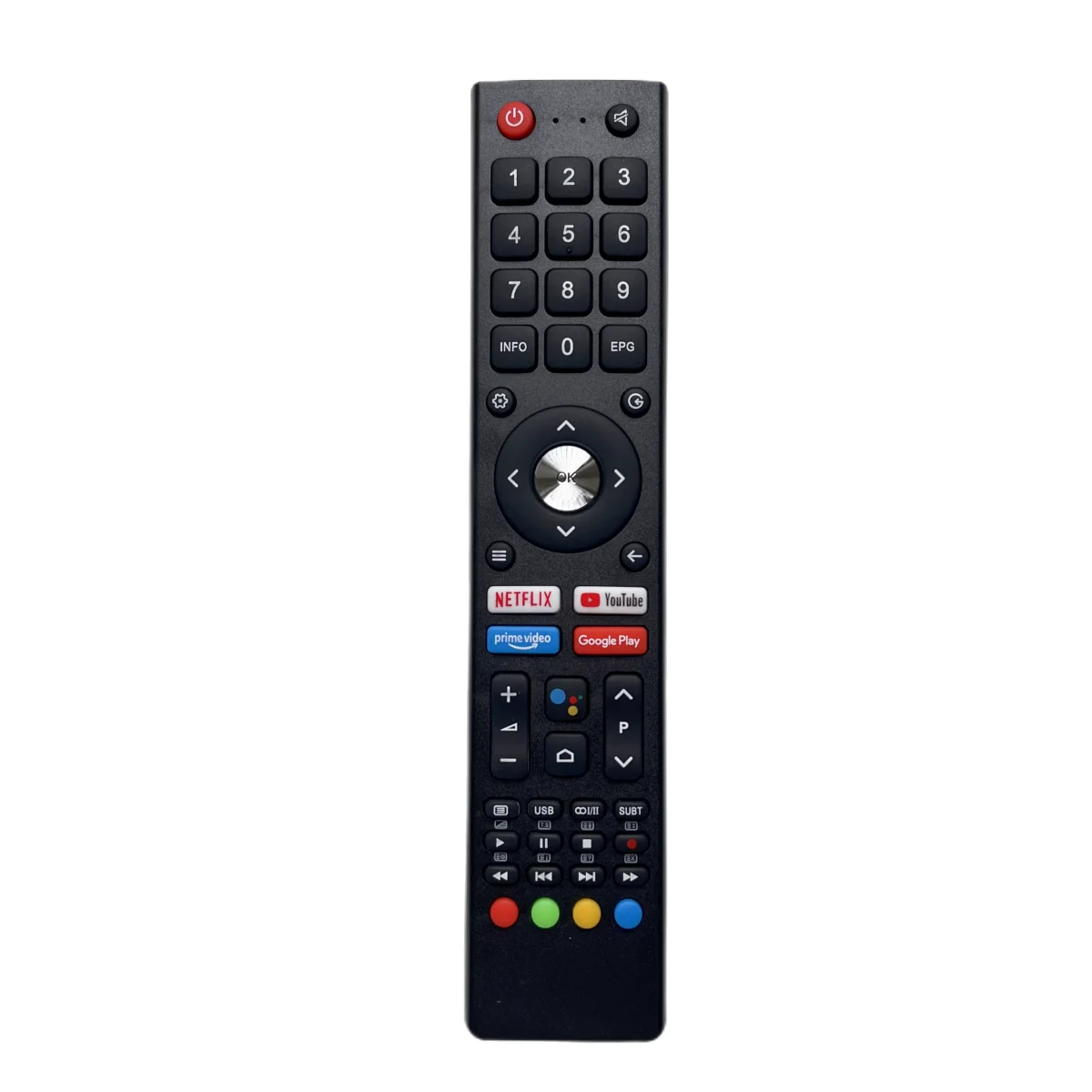 Replacement New Remote Control for Prism 55 inch Android Smart LCD LED TV