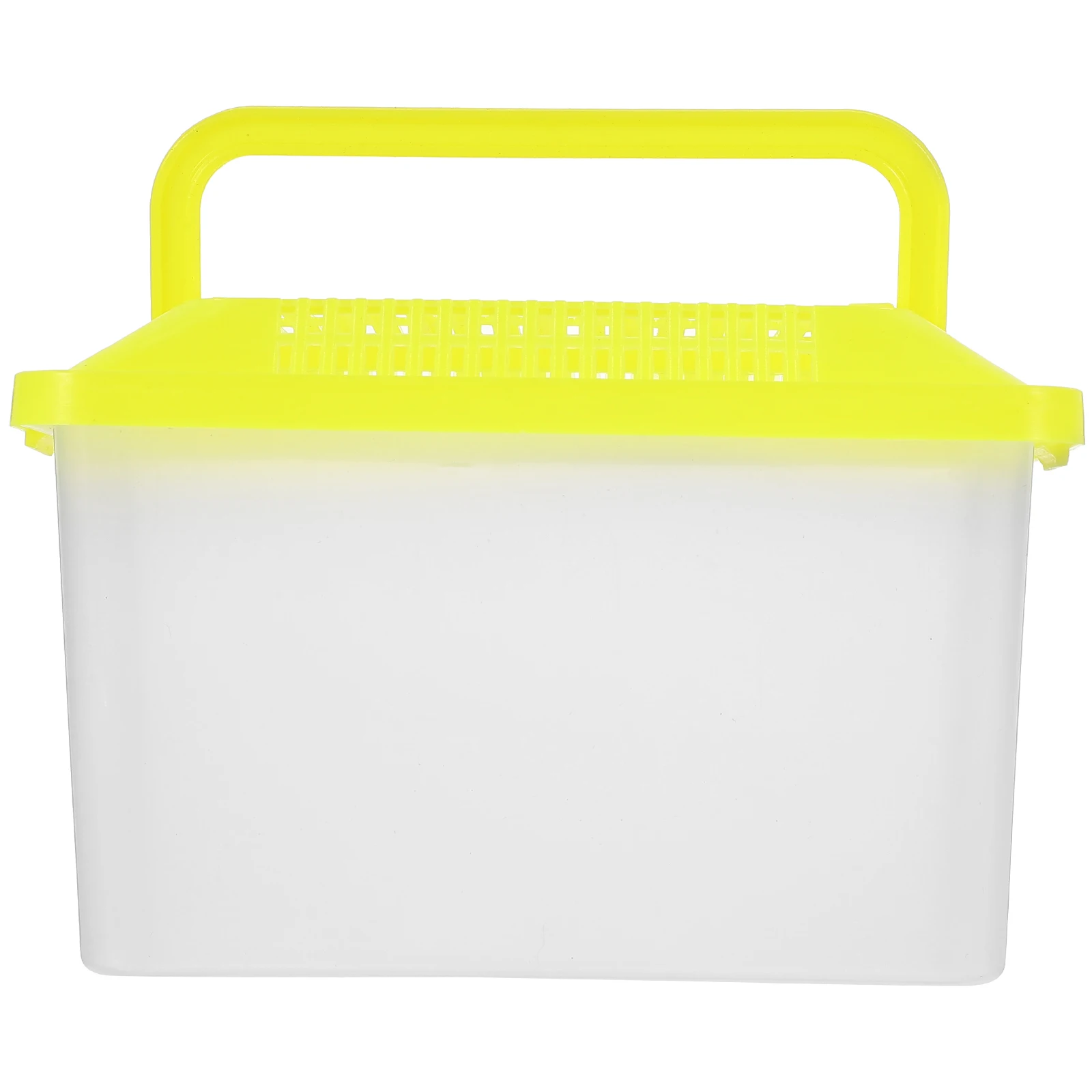 صندوق نقل الحيوانات الأليفة، حوض السمك المحمول، خزان تغذية السلحفاة الشفاف، موئل الزواحف البلاستيكي خفيف الوزن للأسماك الذهبية