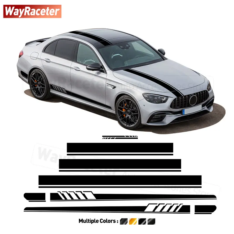 

Edition 1 Car Stripes Sticker Body Graphics Vinyl Decal For Mercedes Benz AMG E63 W213 A238 Cabrio C238 Coupe E400 Estate S213