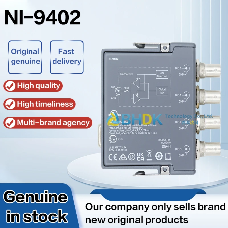For NI-9402 5V TTL Digital IO Module 1DI 3DO For CompactDAQ CompactRIO Test