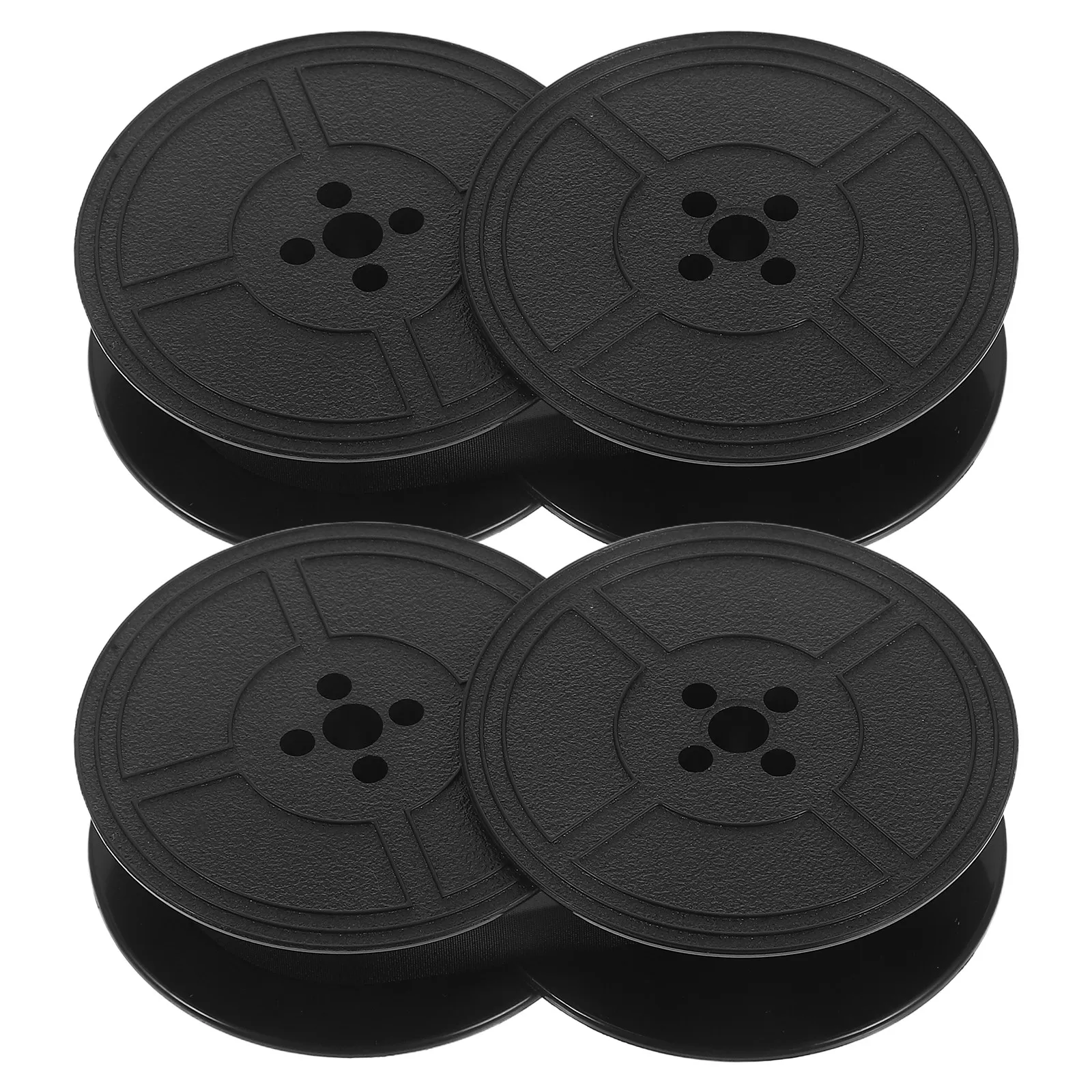 

2 шт. винтажные механические ленты для пишущих машинок с двумя катушками, черные с красными чернилами, сменные ленты для ретро-машинок