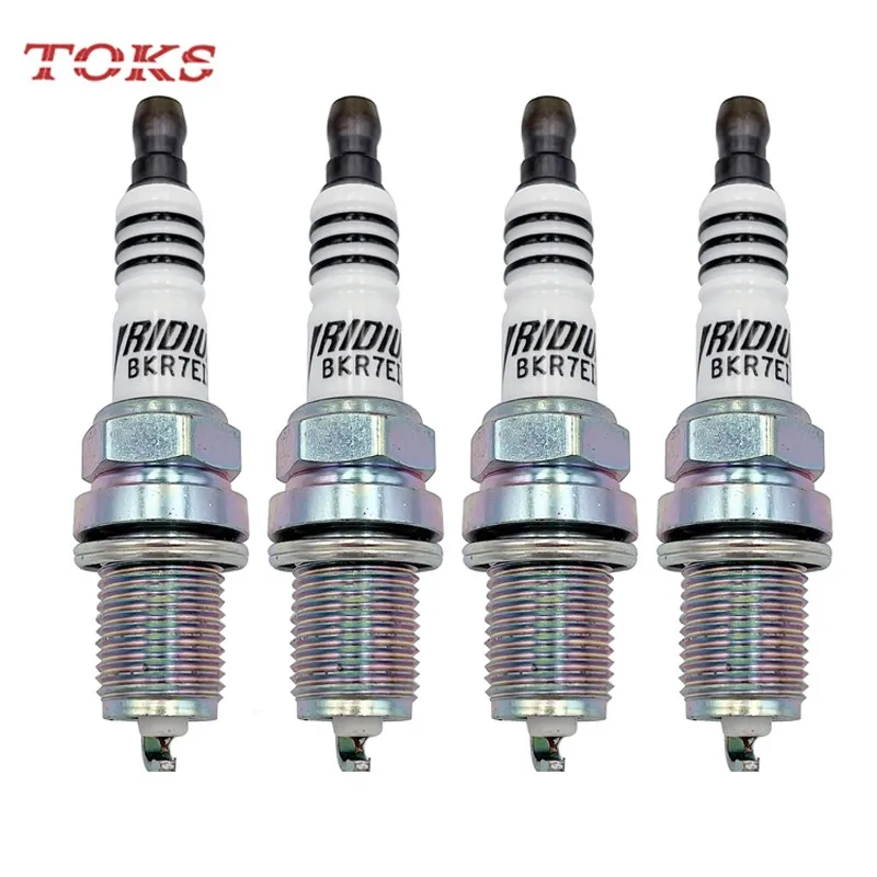 4pcs BKR7EIX 2667 High Quality Iridium Spark Plug For Polaris Porsche BMW Honda Volvo BKR7EIX-2667 Ignition Plug