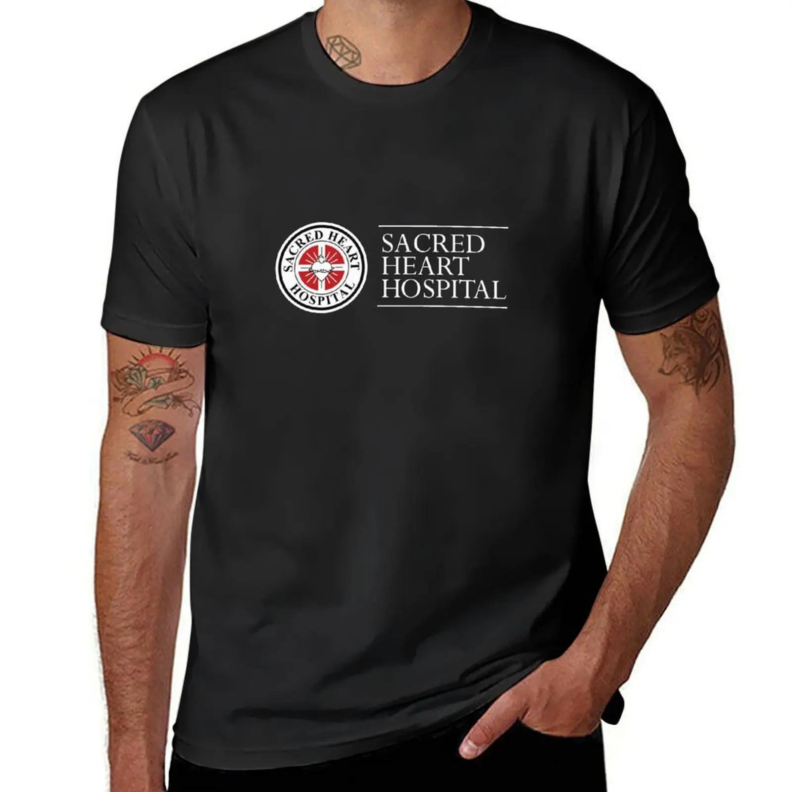 Scrubs Sacred Heart Hospital T-Shirt shirts graphic tees heavyweights blacks tshirts for men