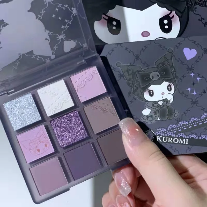 Pinkbear 9 Colour Matte Glitter Eyeshadow Palette With Soft & Pure Contour Shades Waterproof Long Lasting Korean Eye Makeup