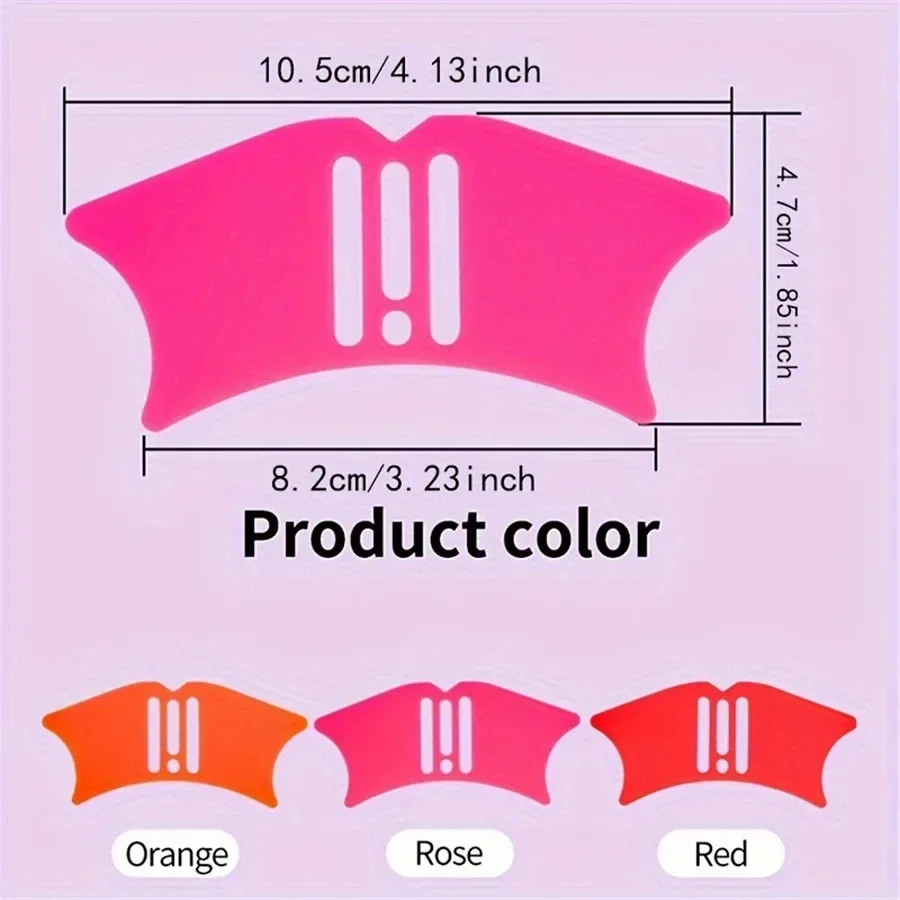 Pochoirs pour Eyeliner Contour du nez, outil d'aide au maquillage multifonctionnel en Silicone 4 en 1 pour surligneur d'ombre de nez/ailes 1 pièces