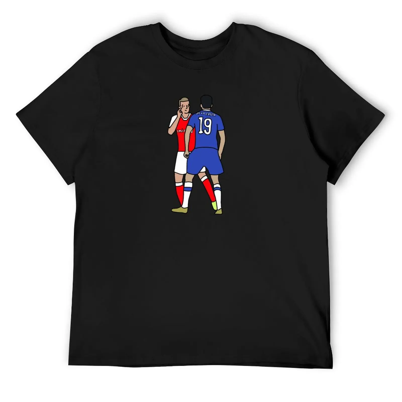 

Rob Holding and Costa T-Shirt basketball graphic tees anime stuff gifts for boyfriend Funny t-shirts clothing for men