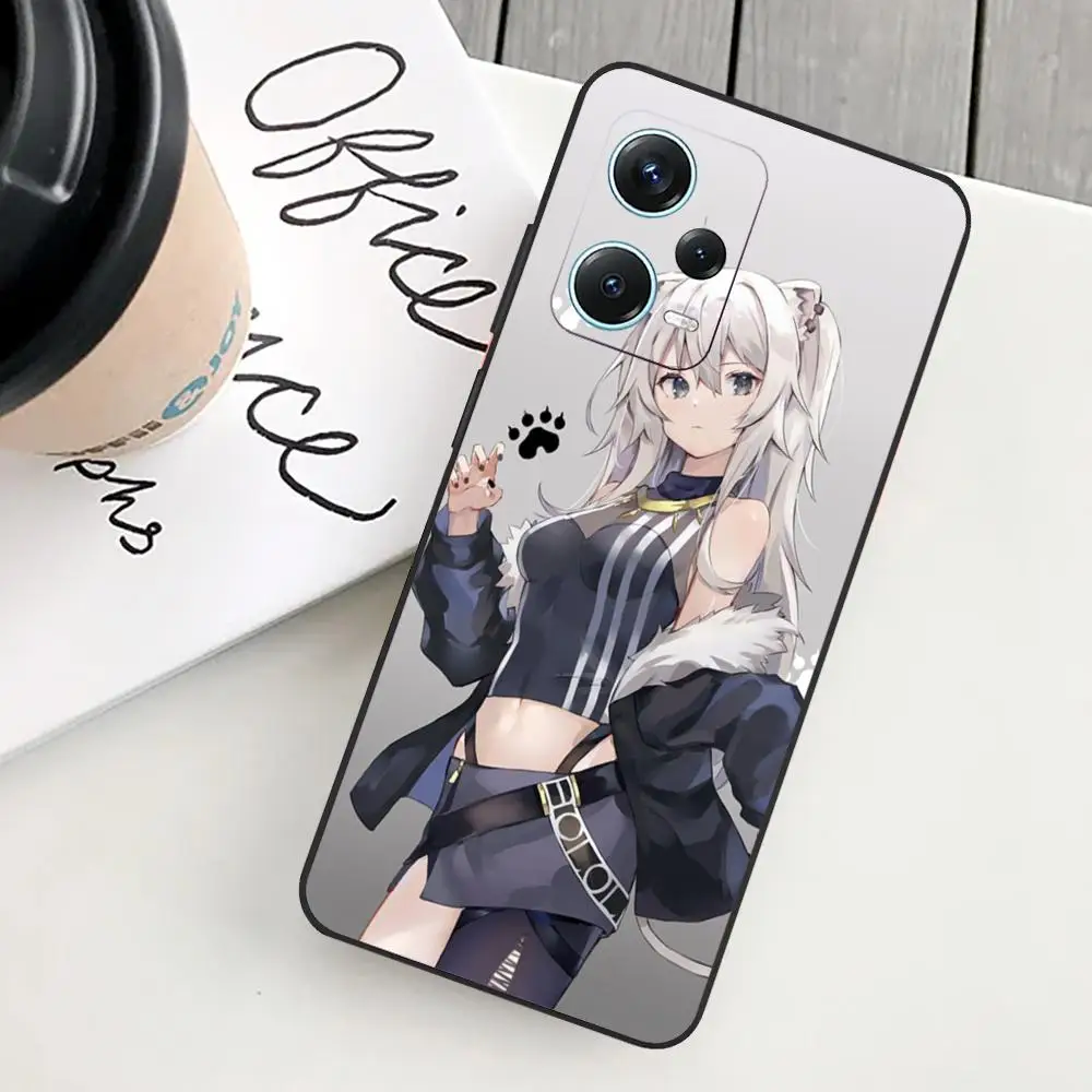 Shishiro Botan Phone Case For Redmi Note 13 Pro Plus 12 11 A3X A1 A2 13C 12C Black Cases