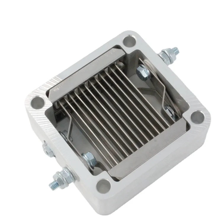 Custom 24V 2100 Watt Aluminum Diesel Engine Parts Intake Heater