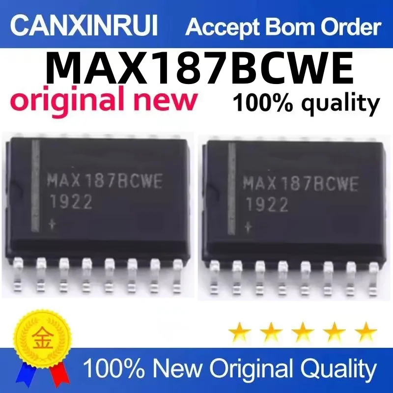 MAX187BCWE ACWE SOP16 MAX187 IC/Digital-to-Analog Converter IC is new