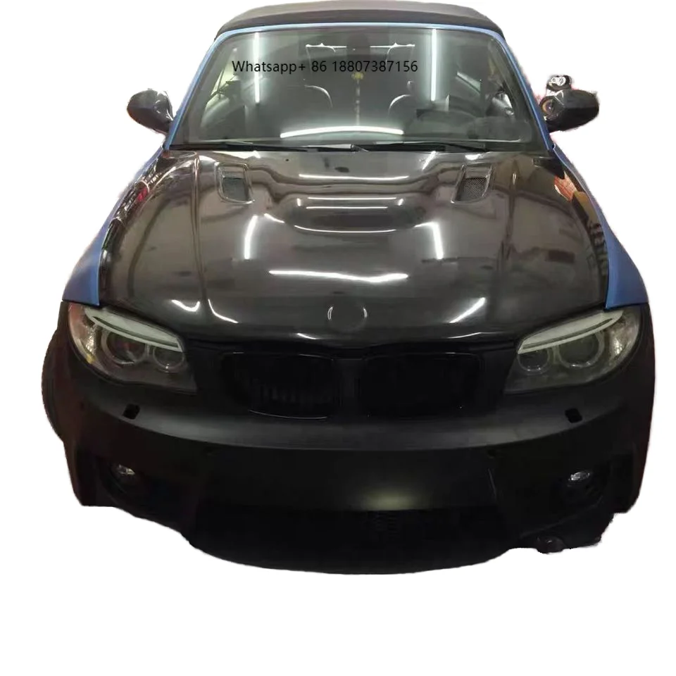 

Suitable forBMW M1 Front and Rear Spoiler Diffuser Body Kit Fender Trunk Lid Front and Rear Bumper Engine Cover, Hood