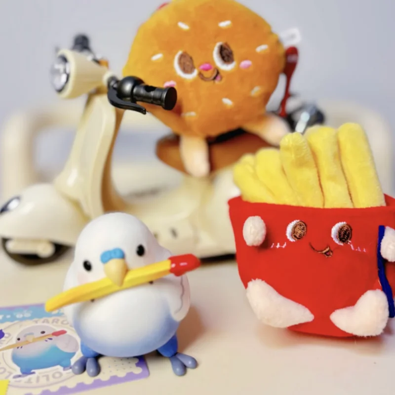 

New Mini Pro Max Little Birds Meeting Series Blind Box Trendy Cute Bird Toys Desktop Decor Gifts Mystery Box Collection