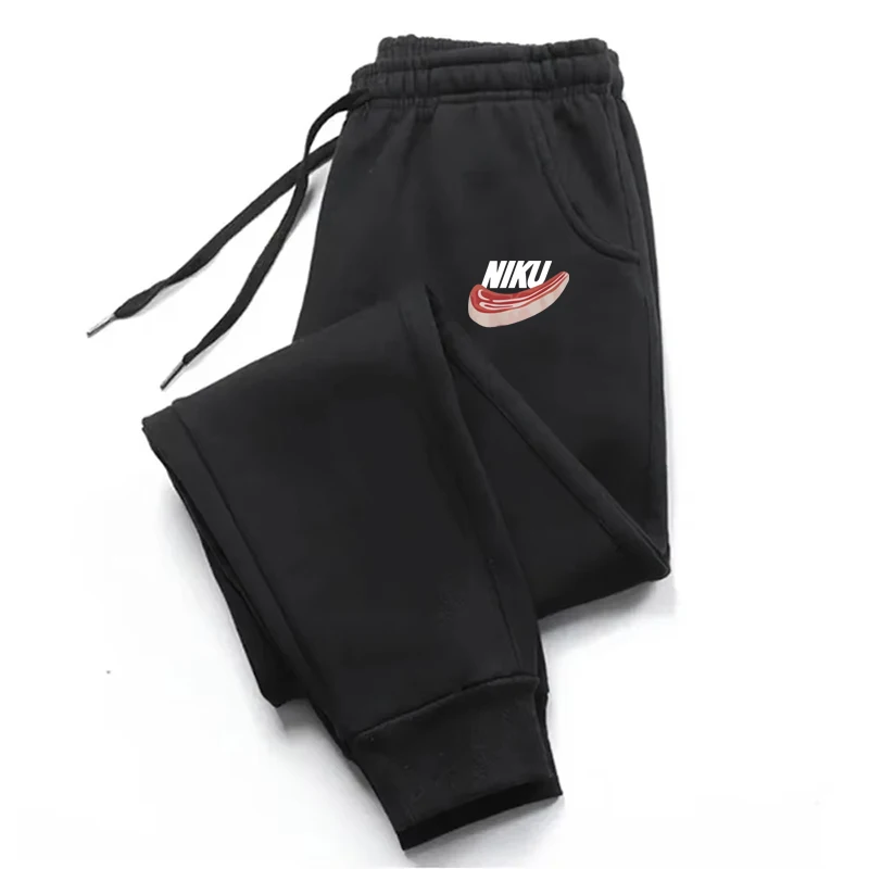 

Fashion Trends Grit Your Teeth with Your Mouth Graphic Print Trousers Casual Fashion Sweatpants Men Women Home Outdoor Trousers