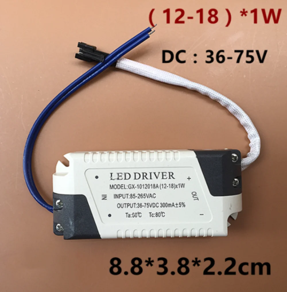 LED Driver 300mA 600mA 900mA 3W 10W 20W 30W36W 1-3x1w 4-7x1w 8-12x1w 12-18x1W Lamp Lighting Transformer