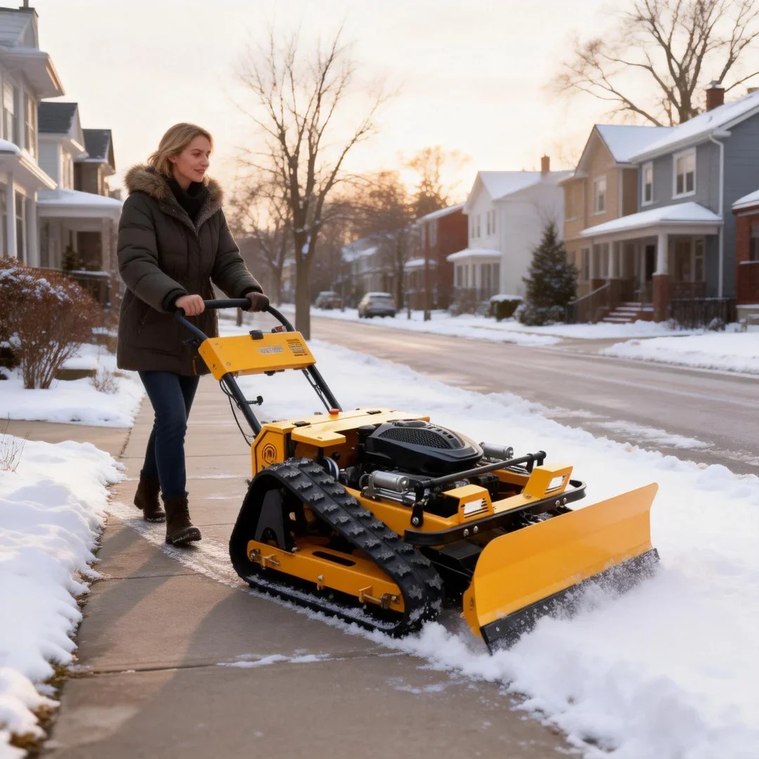

Customized Long-distance Remote Control Lawn Mower - Anti-slip Design for Large area Lawn Snow Clearing Grass Trimming