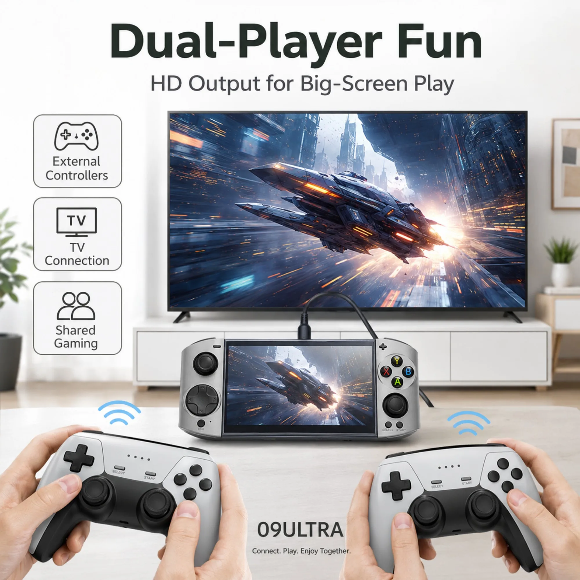 09 Ultra Konsol Game Genggam O - Gaming Console Os ulasan dan harga