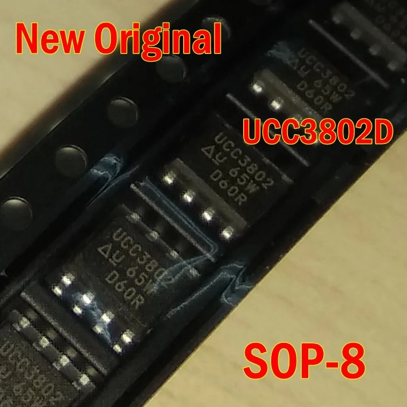 5Pcs to 100Pcs New Original Ucc3802Dtr Ucc3802D Ucc3802 Sop-8 Low-Power Bicmos Current-Mode Pwm