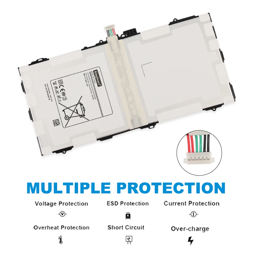 Kingsener EB-BT800FBE Replacement Battery for Samsung Galaxy TAB S 10.5 SM-T800 SM-T801 SM-T805 SM-T807 SM-T807A EB-BT800FBC