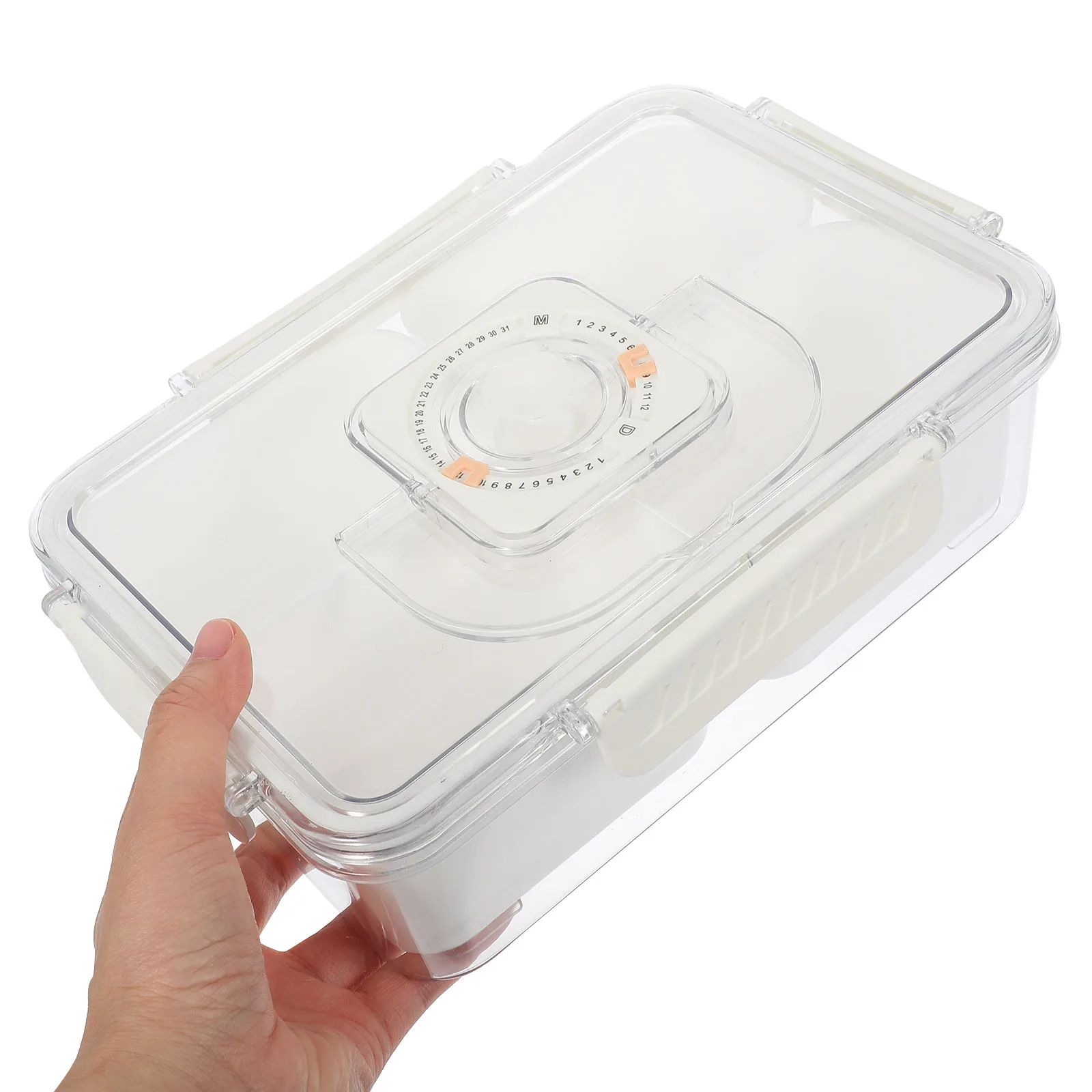 

Condiments Spice Storage Box Compartments Organizer Reusable Pp Plastic Seasoning Containers