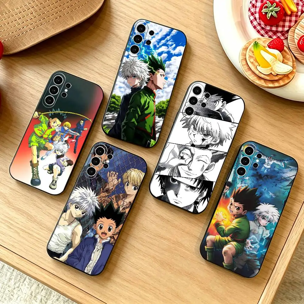 

Anime Killua Hunter X Hunter Phone Case For Samsung S25,S24,S21,S22,S23,S30,Ultra,S20,Plus,Fe,Note,10,9,5G Black Cover