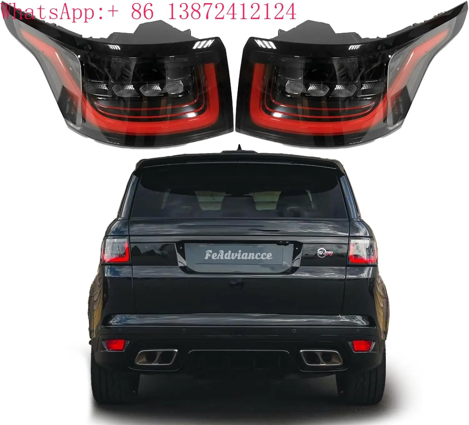 

Rear Lamp L494 Car Tail Light for Land Rover Range Rover Sport 2014-2017 2018-2022 Taillight LR099774 LR099777