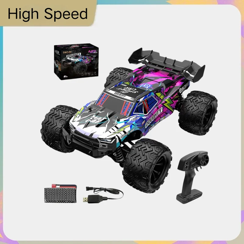 9502E 1/16 مقياس RC Rock Crawler، شاحنة عالية السرعة للطرق الوعرة 2.4G 4WD مع أضواء LED، مركبة تسلق 40KM/H للبالغين
