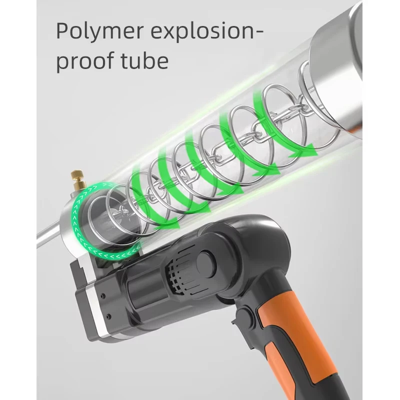 Pistola de engrase eléctrica, inyector de aceite completamente automático de 600CC, juego de herramientas eléctricas portátiles para el hogar para Makita (batería no incluida)