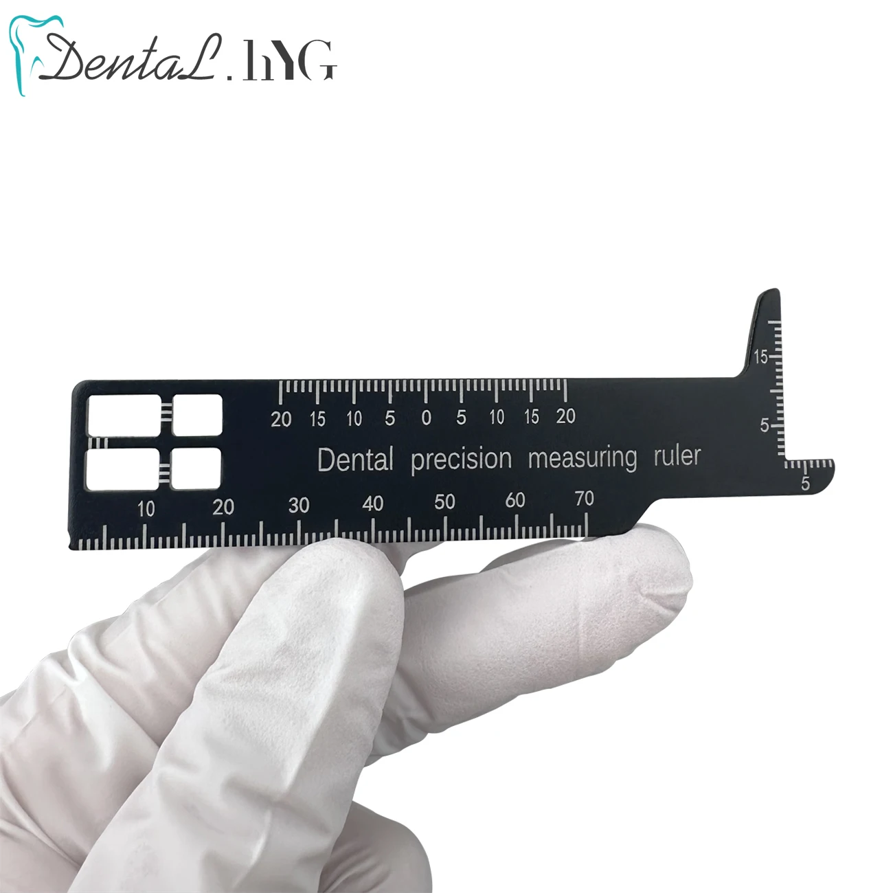 1Pc Sided Dental Precision Measuring Ruler Tooth Gap Photography Medical Tool Span Measure Scale Endodontic Instruments