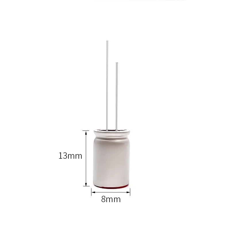 50pcs 35V330uf solid state capacitor long life high temp radial lead 8x13mm low esr for power supply repair